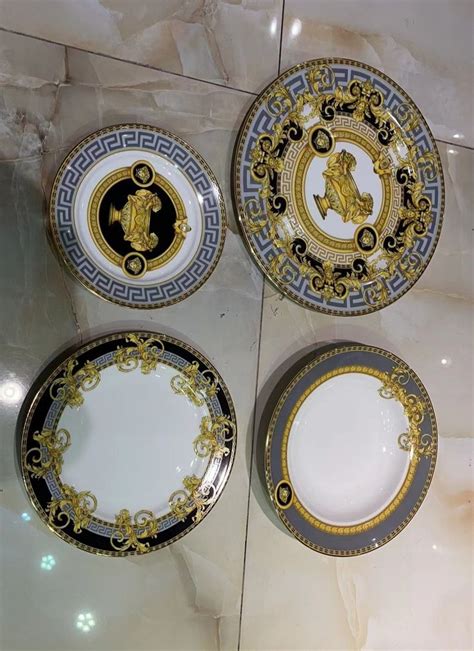 versace crockery prices|Versace plate sets.